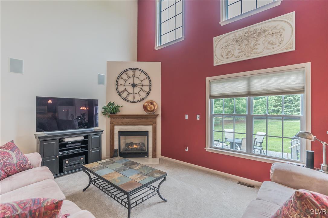 4180 Ross Road Bethlehem, PA 18020 - Photo 8 of 29 cozy family room with fireplace.