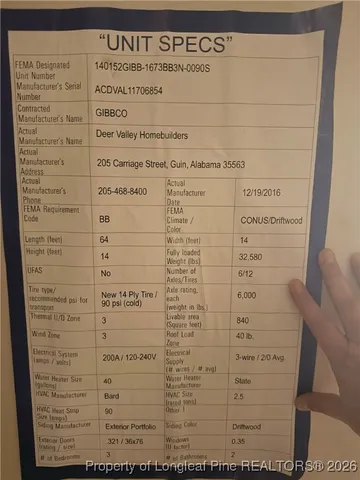 $100,000 | 240 Burtons Lane, Cameron, NC 28326