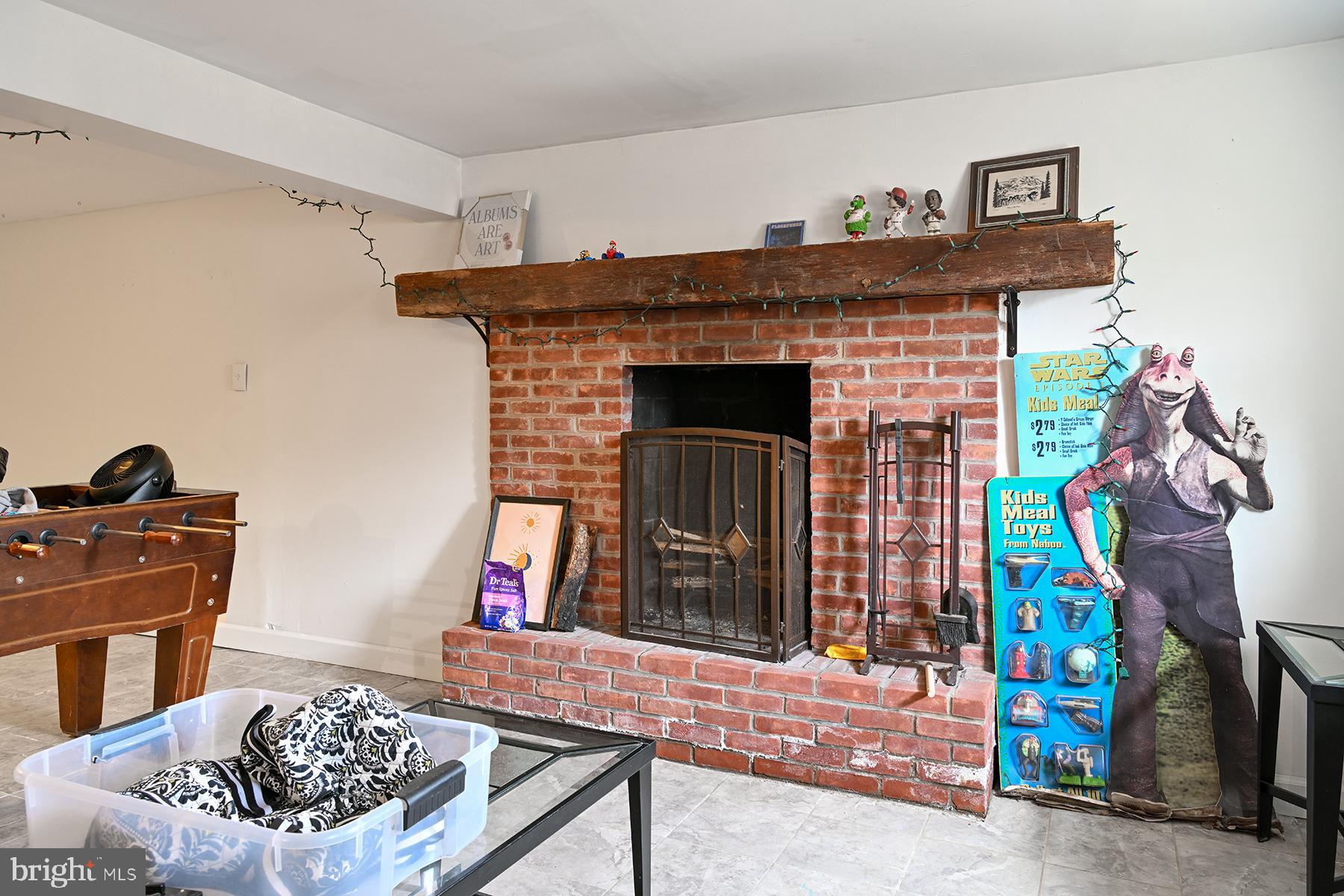 565 Hill Church Road Boyertown, PA 19512 - Photo 17 of 22 Lower Level Fireplace