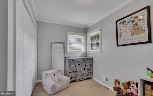 a view of a livingroom with a couch