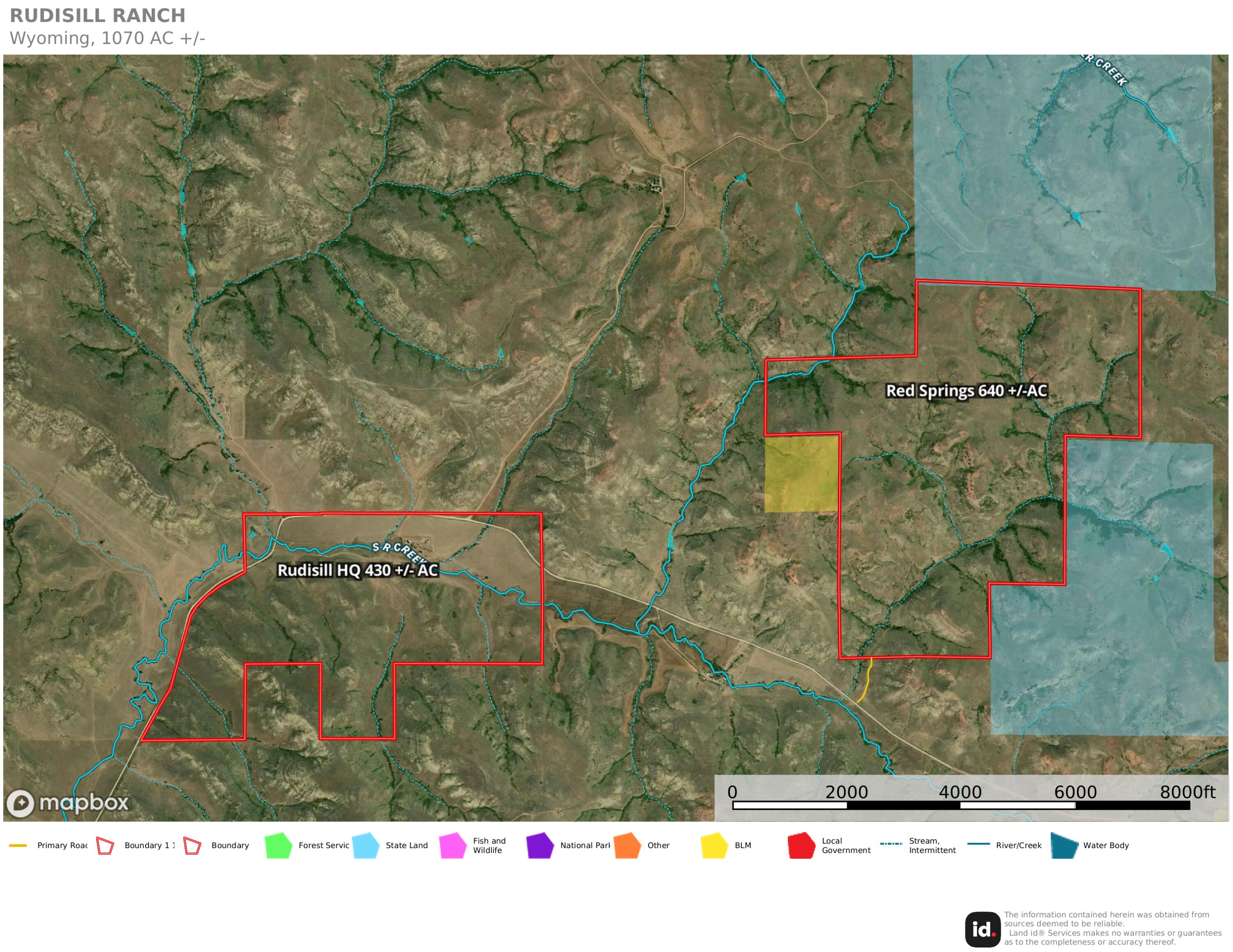 366 South R Buffalo Creek Road Wyarno, WY 82845 - Photo 69 of 71 map1