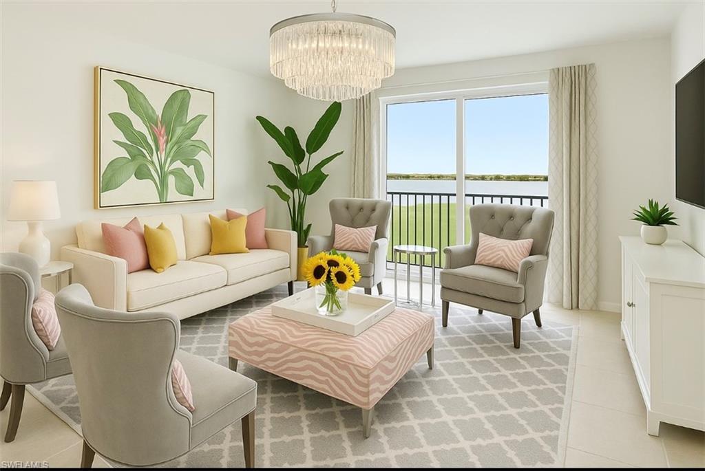 43981 Boardwalk Loop, Unit 2225 Punta Gorda, FL 33982 - Photo 3 of 48 a living room with furniture and a potted plant