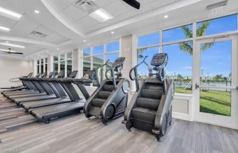 43981 Boardwalk Loop, Unit 2225 Punta Gorda, FL 33982 - Photo 38 of 48 a view of a room with gym equipment
