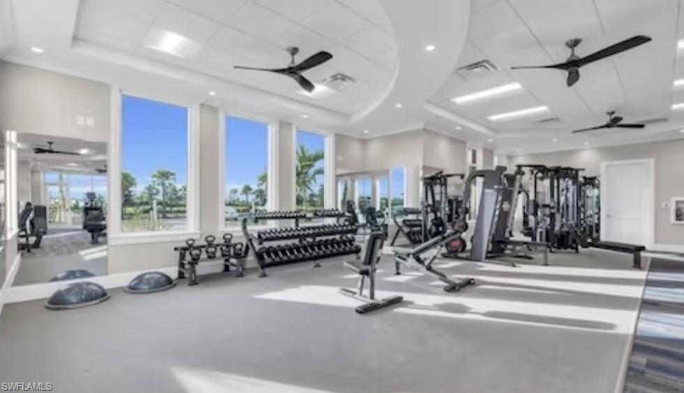 43981 Boardwalk Loop, Unit 2225 Punta Gorda, FL 33982 - Photo 39 of 48 a view of a room with gym equipment