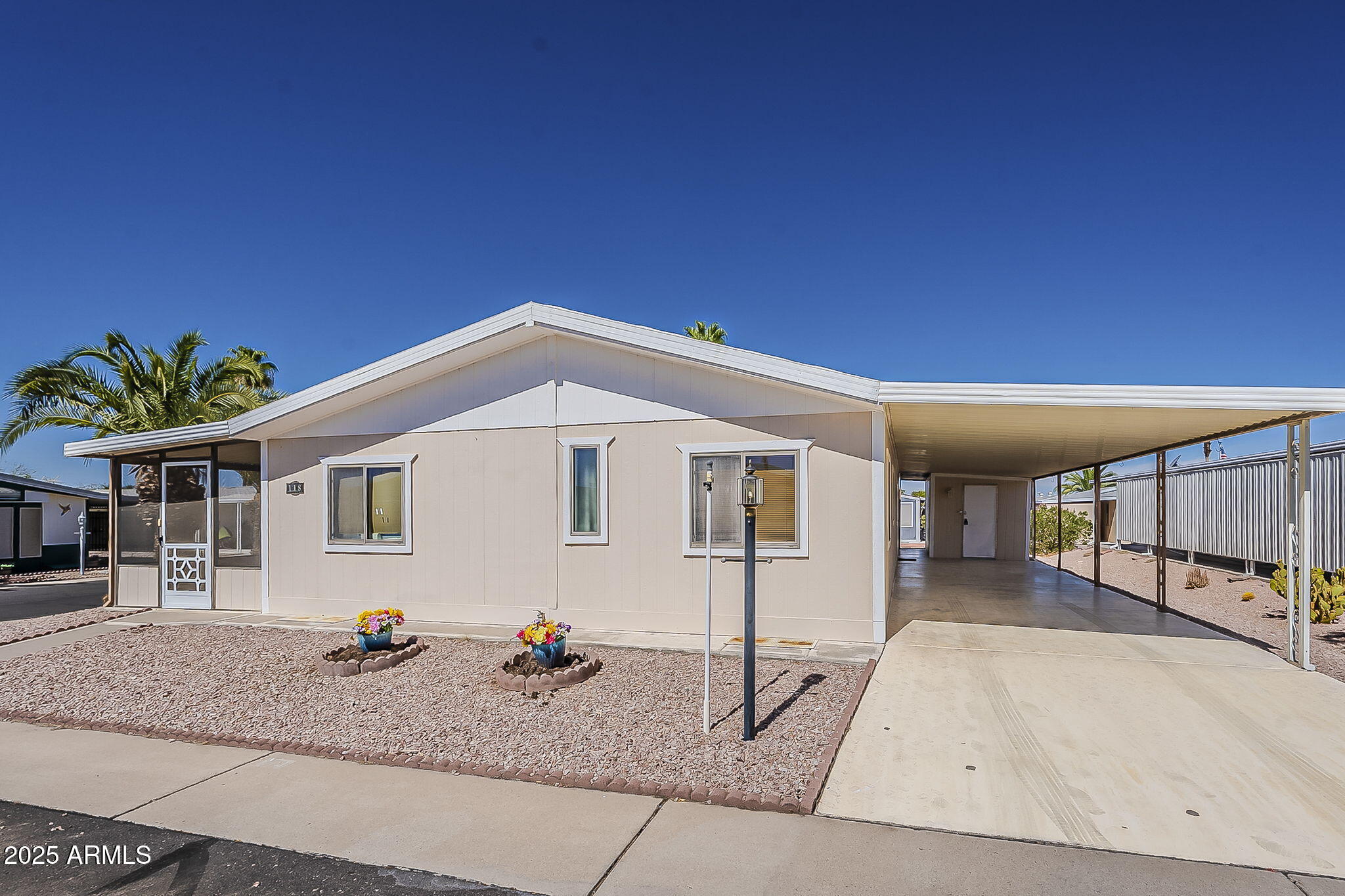 834 South Meridian Road, Unit 118 Apache Junction, AZ 85120 - Photo 14 of 50 a house view with a outdoor space
