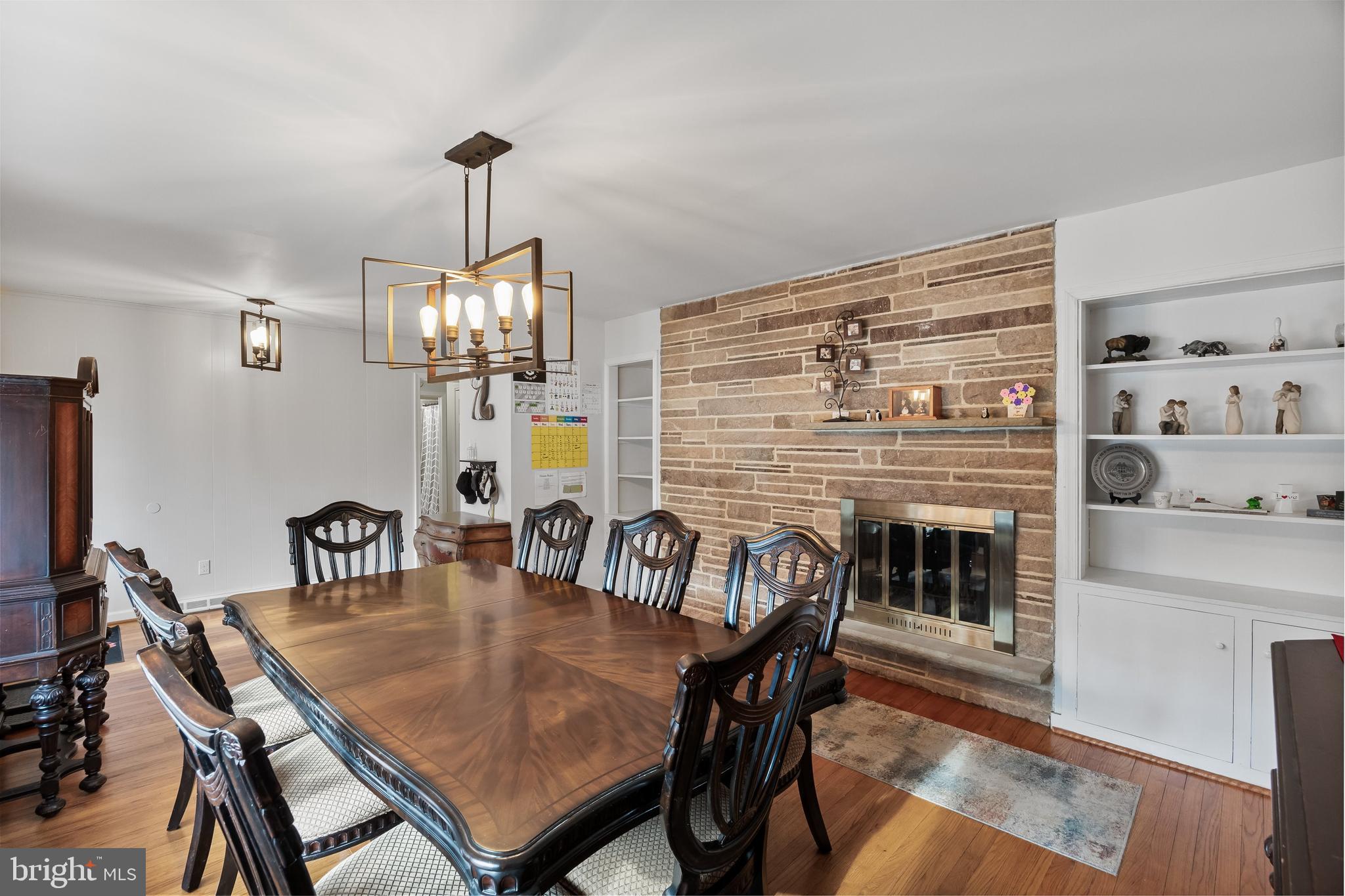 227 Tuckerton Road Medford, NJ 08055 - Photo 4 of 36 Dining Room w/Fireplace
