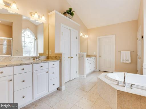 42294 Iron Bit Place Chantilly, VA 20152 - Photo 29 of 55 Granite counter tops in Master Bathroom.