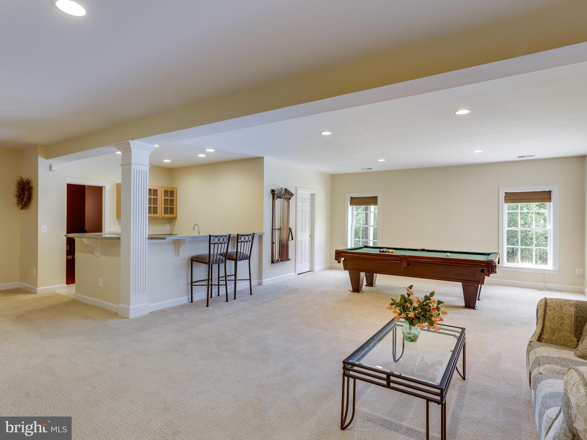 42294 Iron Bit Place Chantilly, VA 20152 - Photo 37 of 55 Large Recreation Room in basement.
