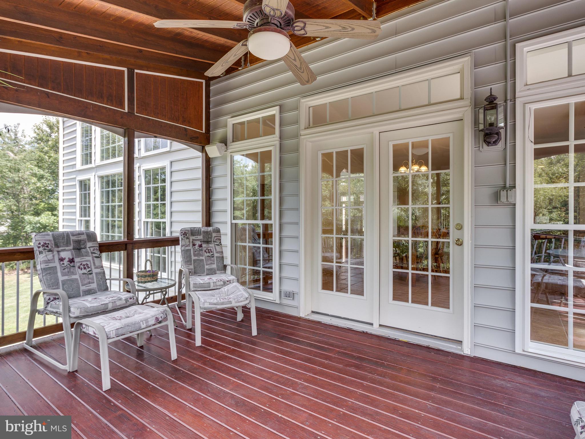 42294 Iron Bit Place Chantilly, VA 20152 - Photo 46 of 55 Screened-in porch is connected to kitchen.