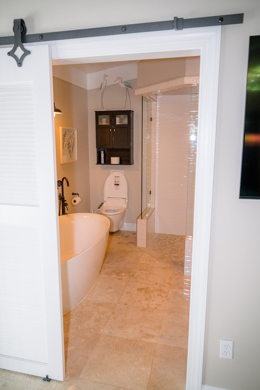 21 Sunset Road Key Largo, FL 33037 - Photo 53 of 121 a living room with furniture and a flat screen tv