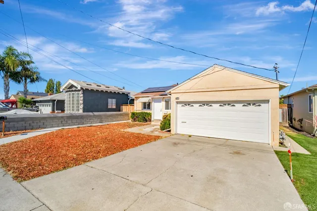 a view of a house with a patio
