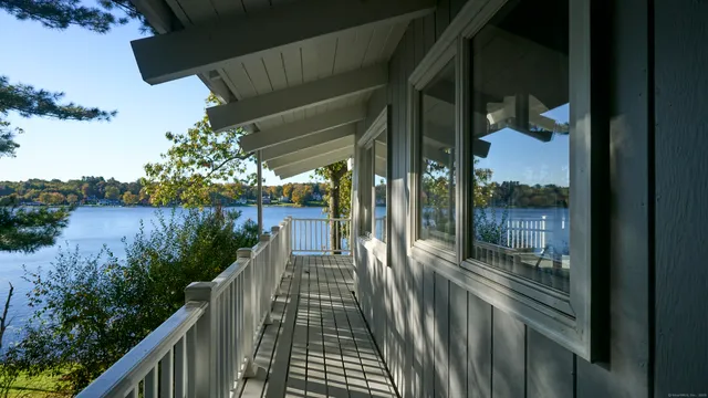 a view of living room filled with furniture