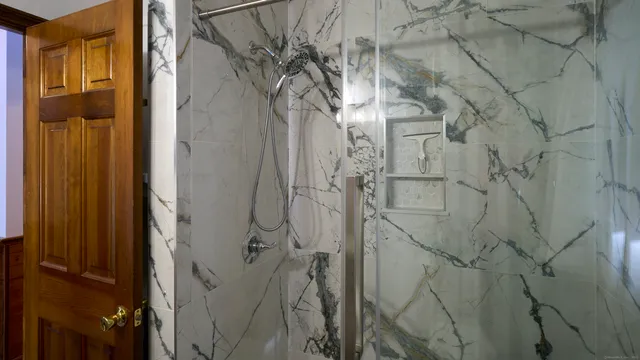 a view of front door