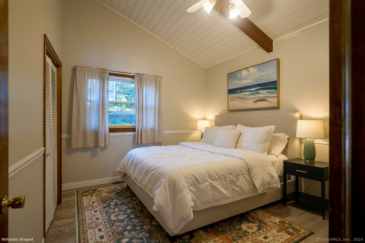 42 Dogwood Road East Haddam, CT 06469 - Photo 28 of 40 a bedroom with a bed and a window