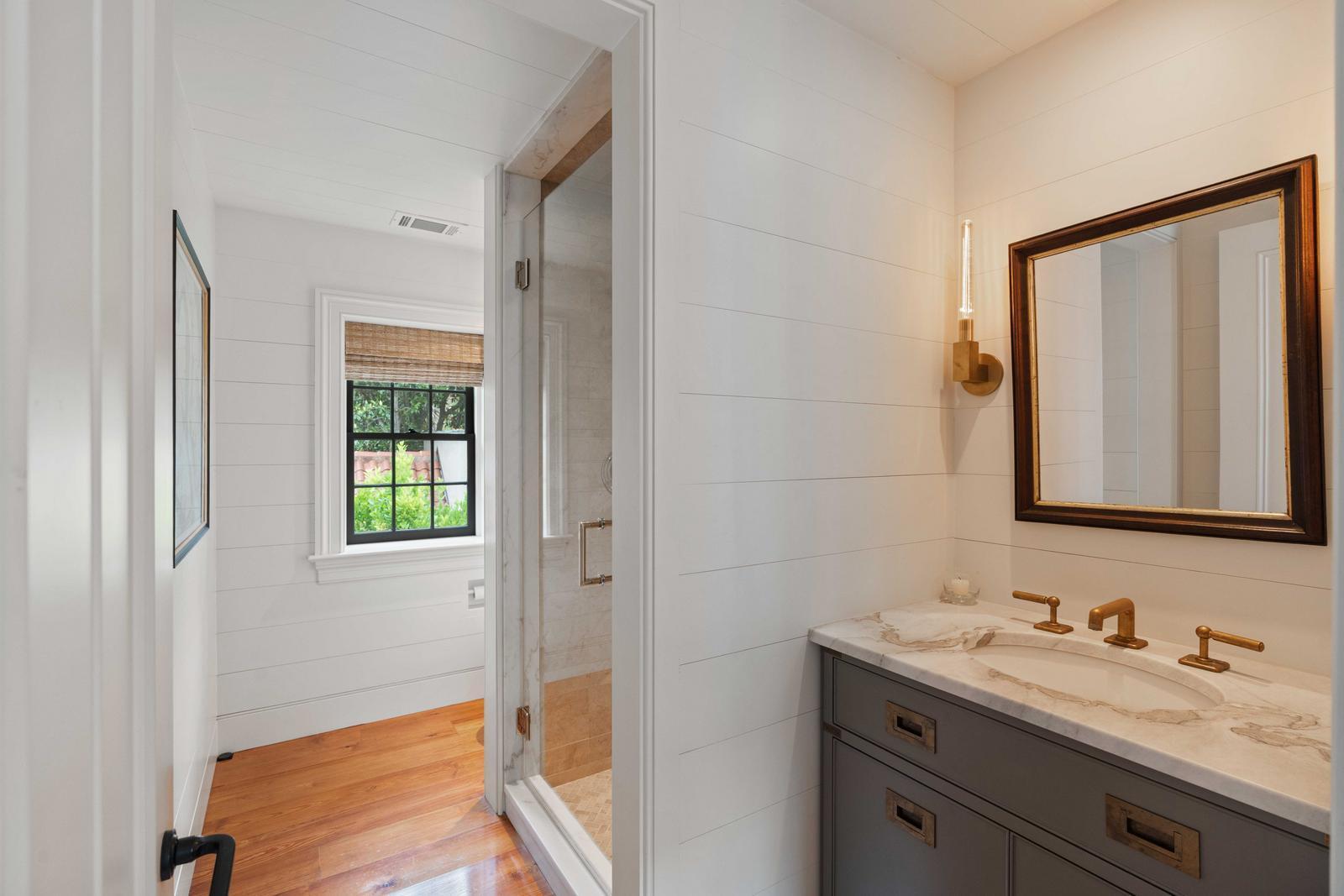 55 East Bay Street Charleston, SC 29401 - Photo 41 of 96 Upstairs Bath in Kitchen House