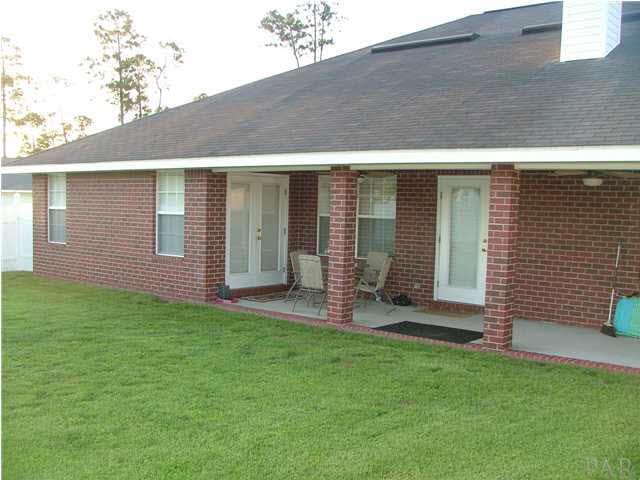4851 Ribault Lane Milton, FL 32570 - Photo 16 of 20 Covered Back Porch