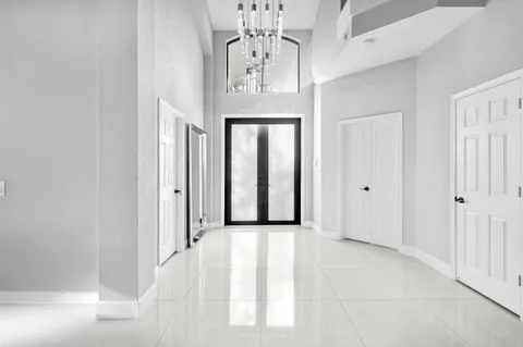 en view interior of a house with hallway