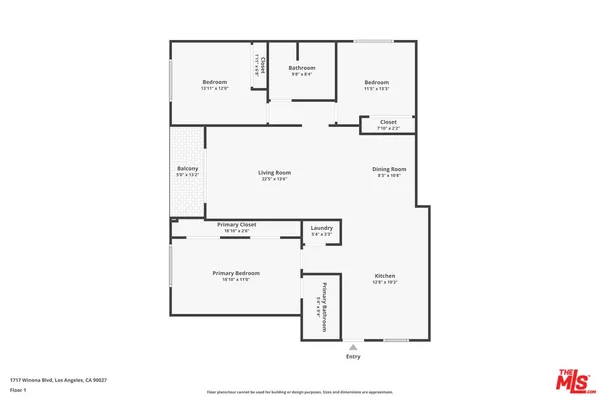 $4,114 | 1717 Winona Boulevard, Unit 201, Los Angeles, CA 90027