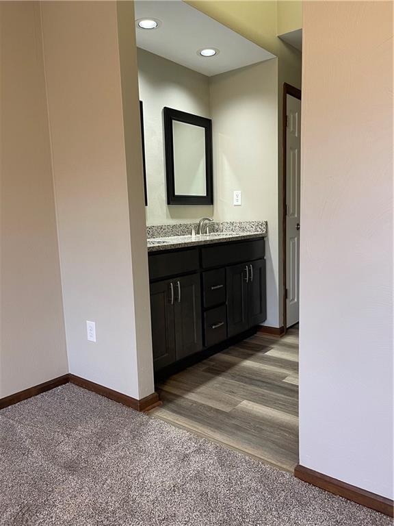 690 Adele Drive North Huntingdon, PA 15642 - Photo 21 of 25 a bathroom with a sink and a mirror