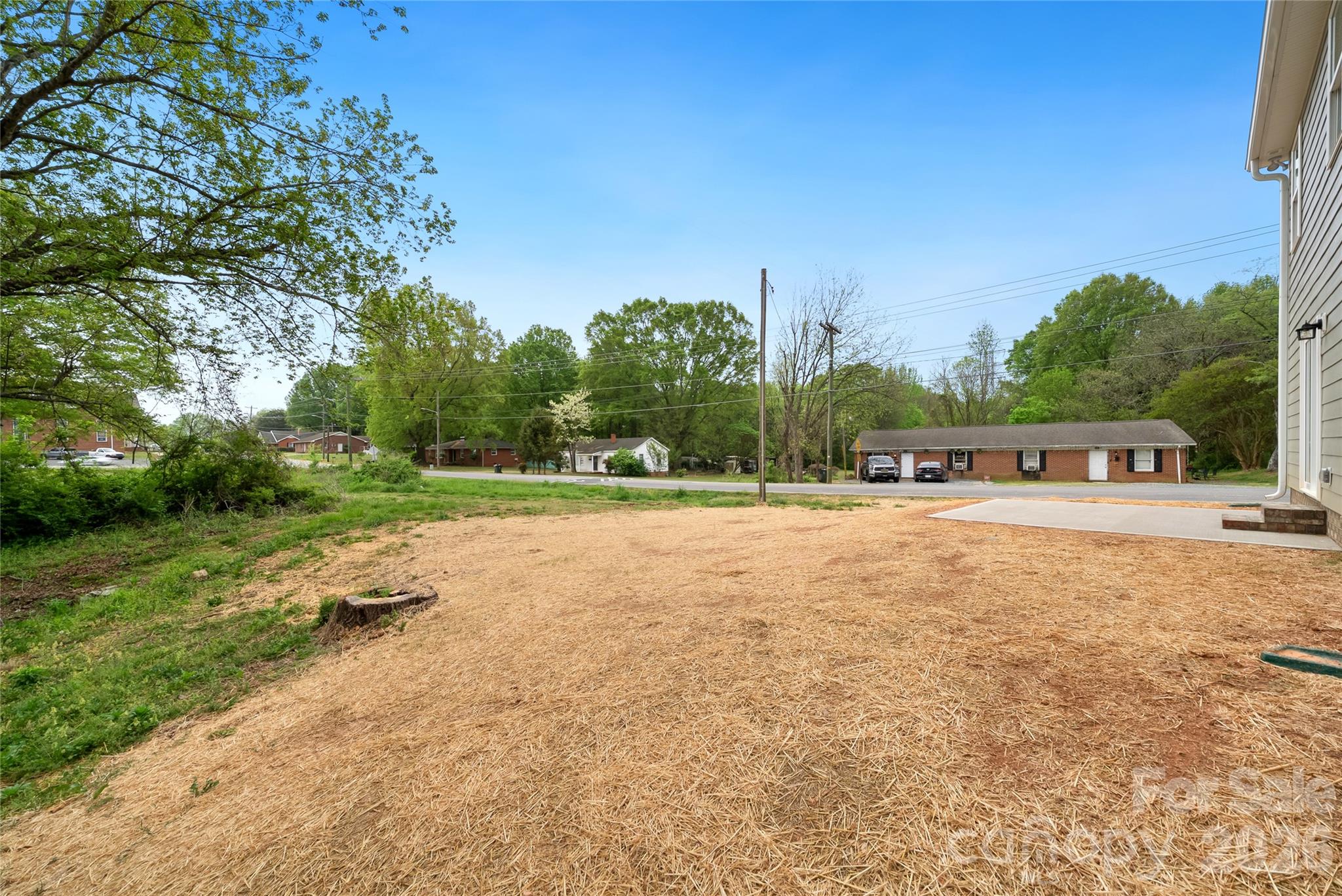 1007 Sioux Street Monroe, NC 28110 - Photo 33 of 39 a view of swimming pool with a yard and trees