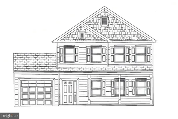 a view of a large white building