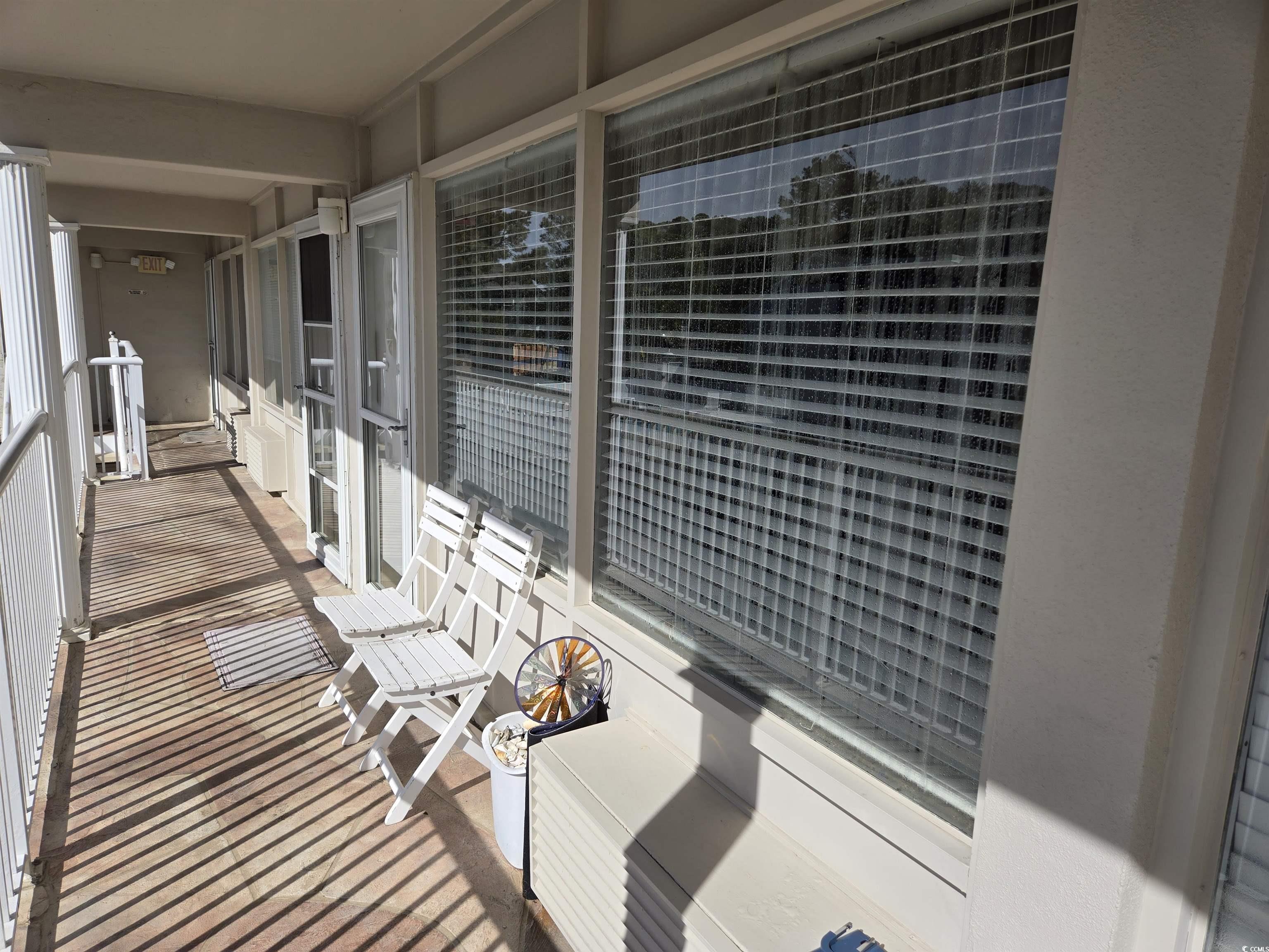 2204 Perrin Drive, Unit 3 North Myrtle Beach, SC 29582 - Photo 12 of 39 View of balcony