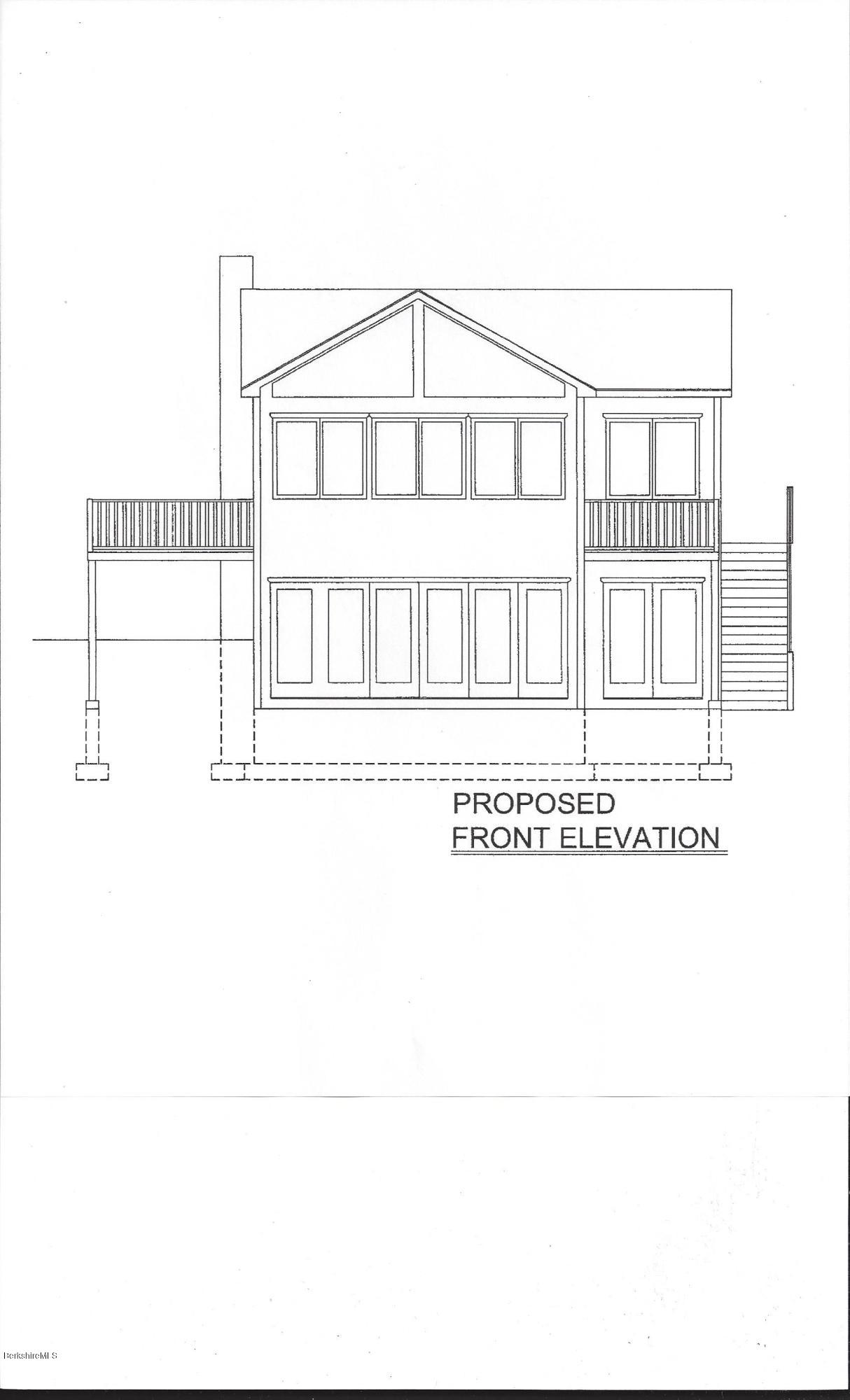 27 South Bay Road Otis, MA 01029 - Photo 22 of 24 Proposed Renovation Front