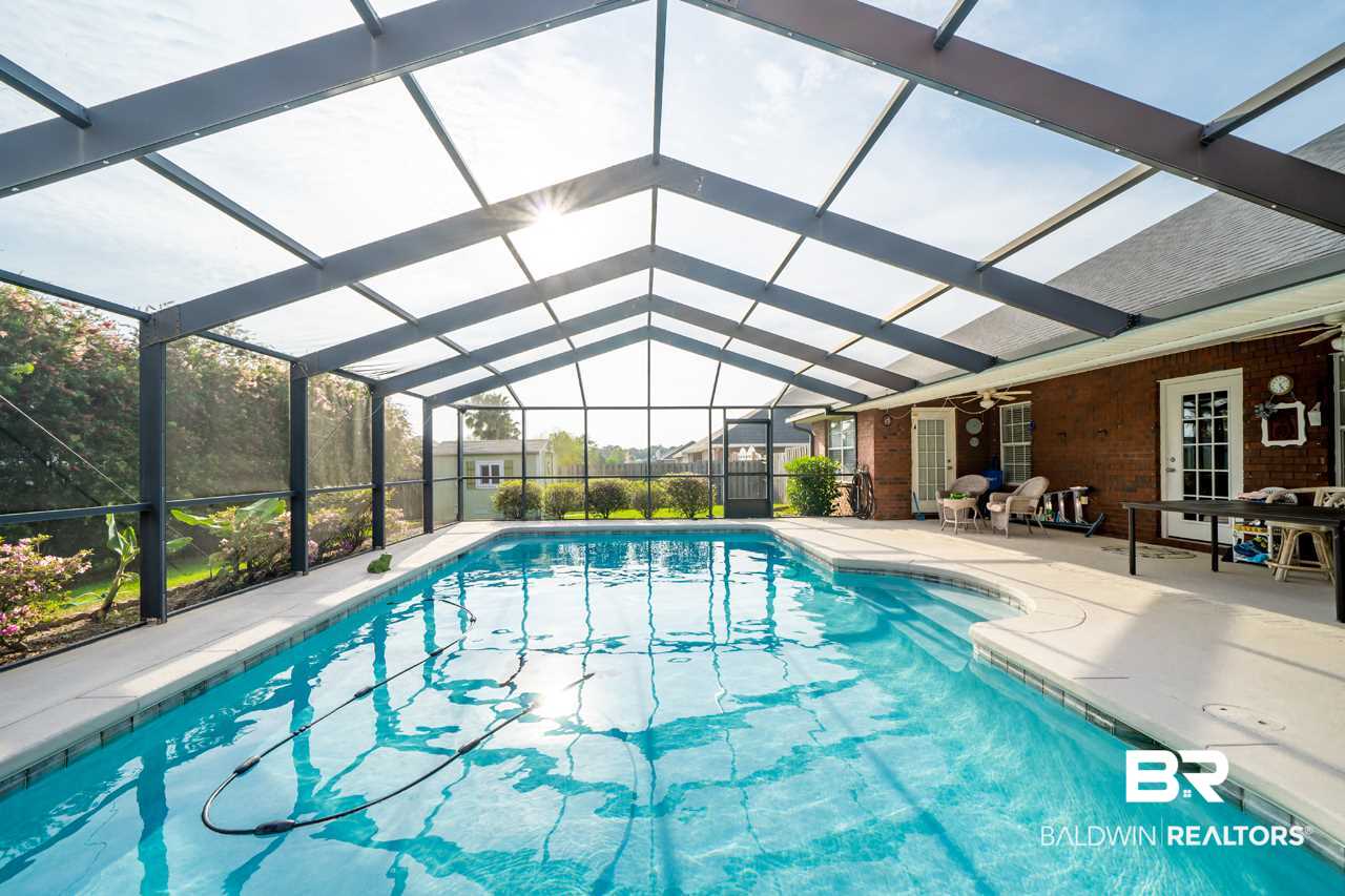 354 Manchester Lane Foley, AL 36535 - Photo 29 of 39 Pool with Lanai