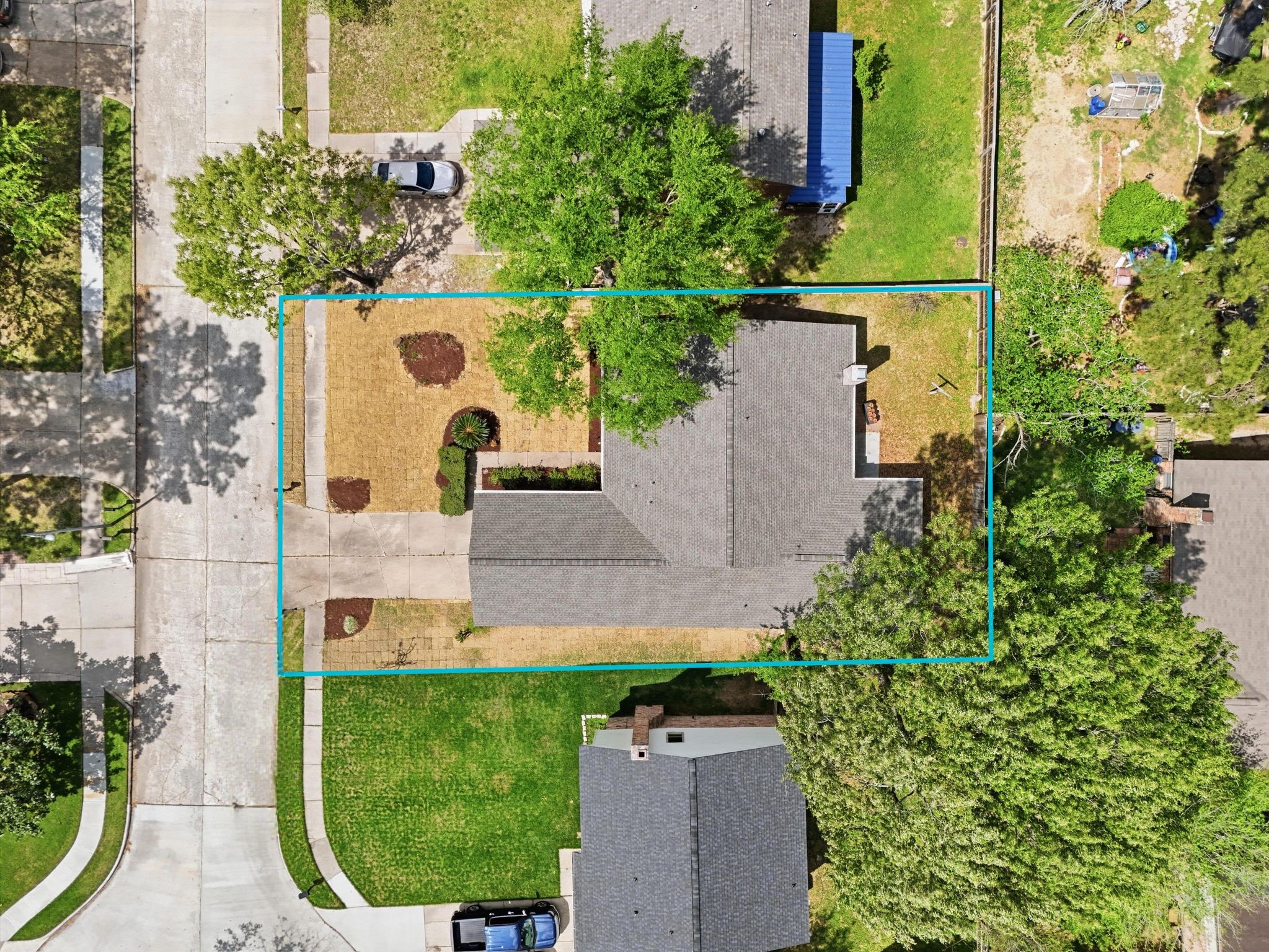 25534 Sugar Valley Lane Spring, TX 77373 - Photo 20 of 25 Drone shot of approximate lot