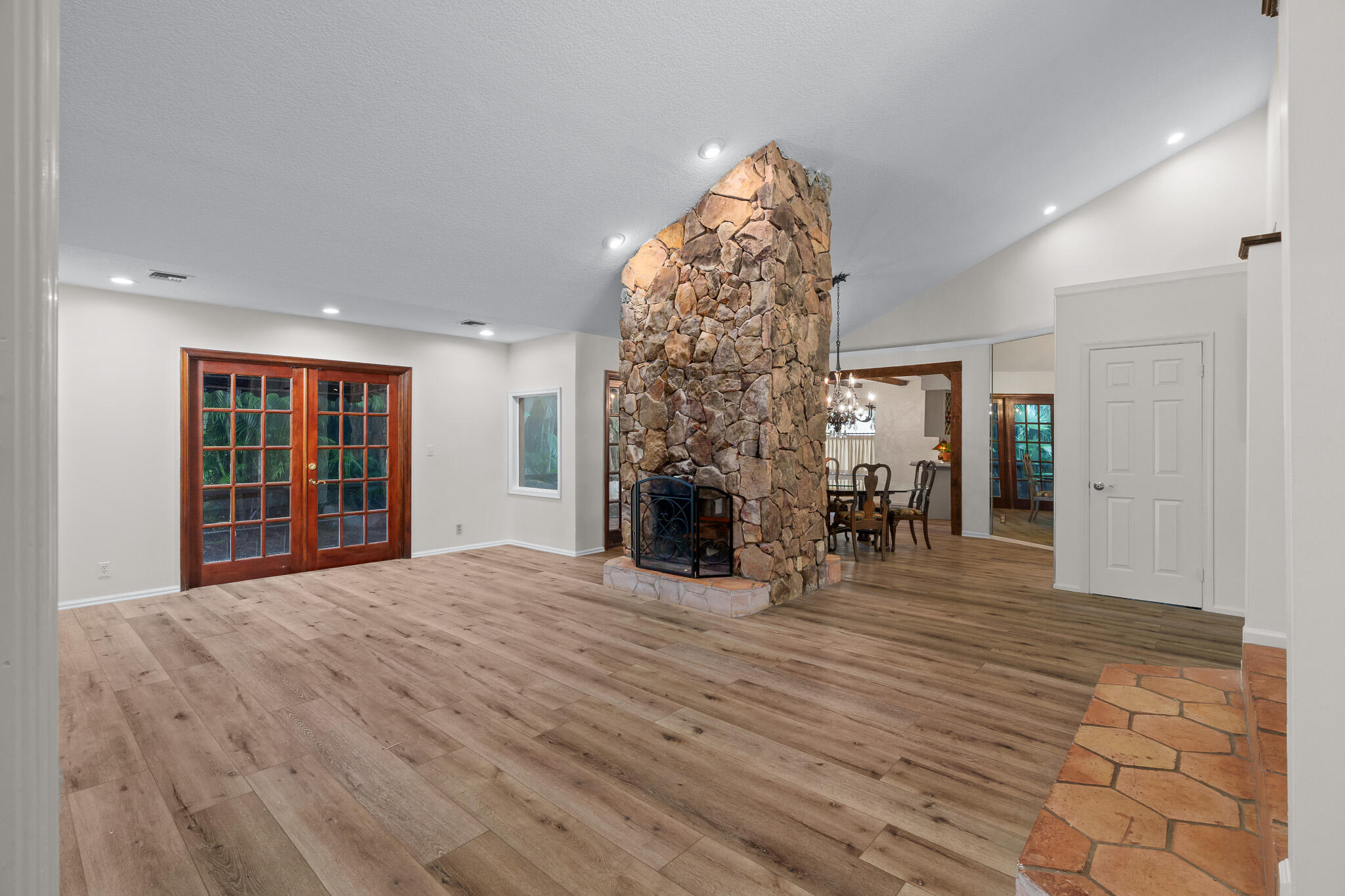 Family Room with Fireplace