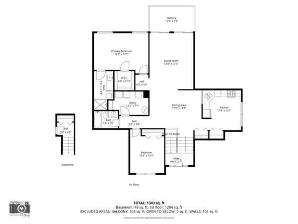 a picture of a floor plan