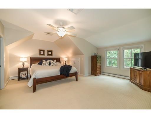 1073 Bay Road Hamilton, MA 01982 - Photo 19 of 36 a bed room with a bed and a flat tv screen on dresser