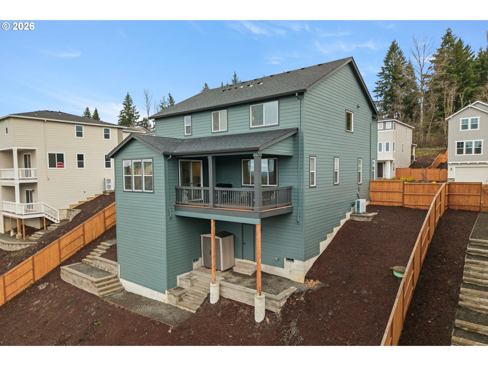 2081 Northeast Ridge Run Lane Estacada, OR 97023 - Photo 41 of 46 a view of a house with roof deck