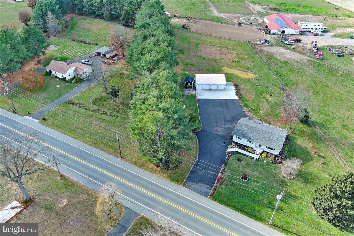 484 Centerton Road Bridgeton, NJ 08302 - Photo 38 of 49 an aerial view of a house with garden space and street view