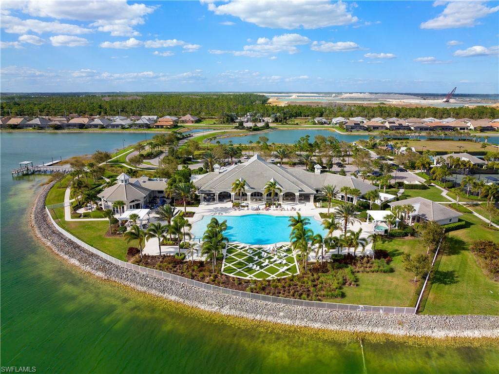14367 Pine Hollow Drive Estero, FL 33928 - Photo 48 of 50 an aerial view of a residential houses with outdoor space and lake view in back