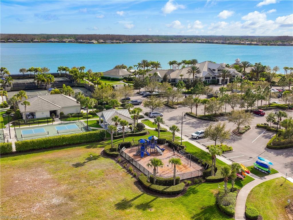 14367 Pine Hollow Drive Estero, FL 33928 - Photo 50 of 50 an aerial view of a house with a lake view