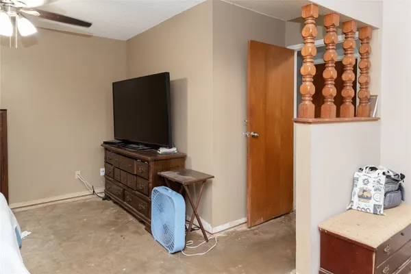 a room with storage and utility