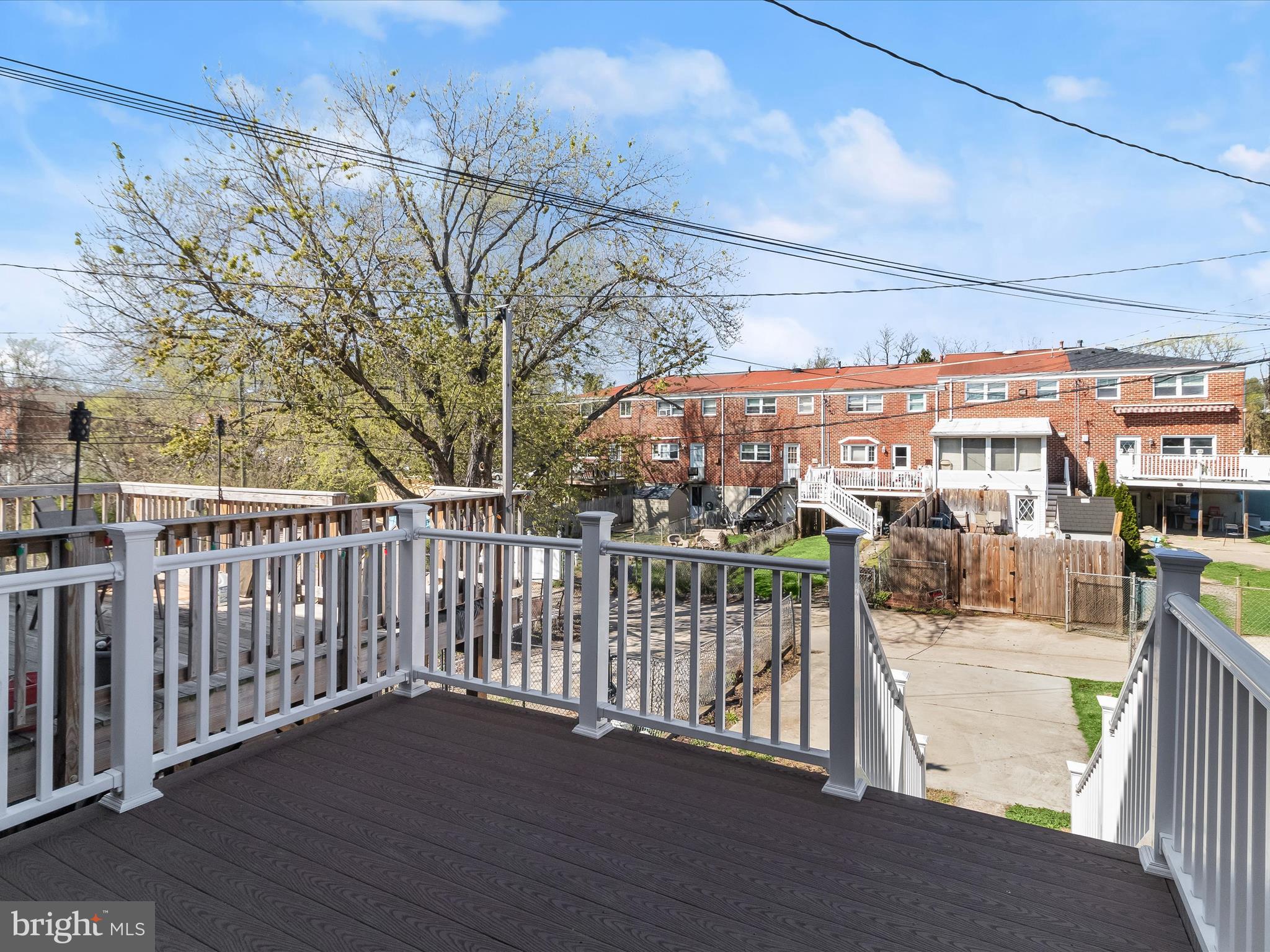 1026 Circle Drive Halethorpe, MD 21227 - Photo 30 of 37 a view of a balcony with city
