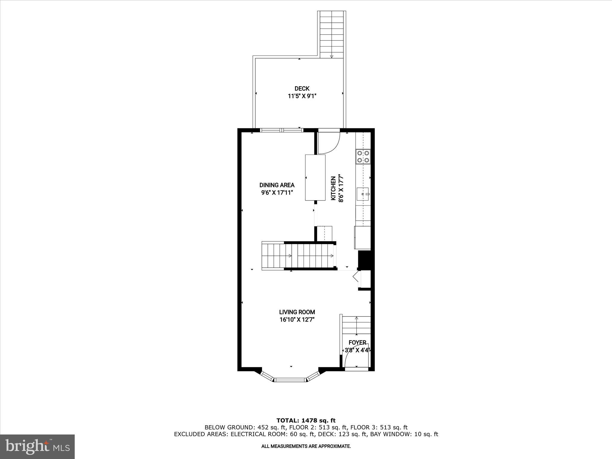 1026 Circle Drive Halethorpe, MD 21227 - Photo 34 of 37 a picture of a floor plan