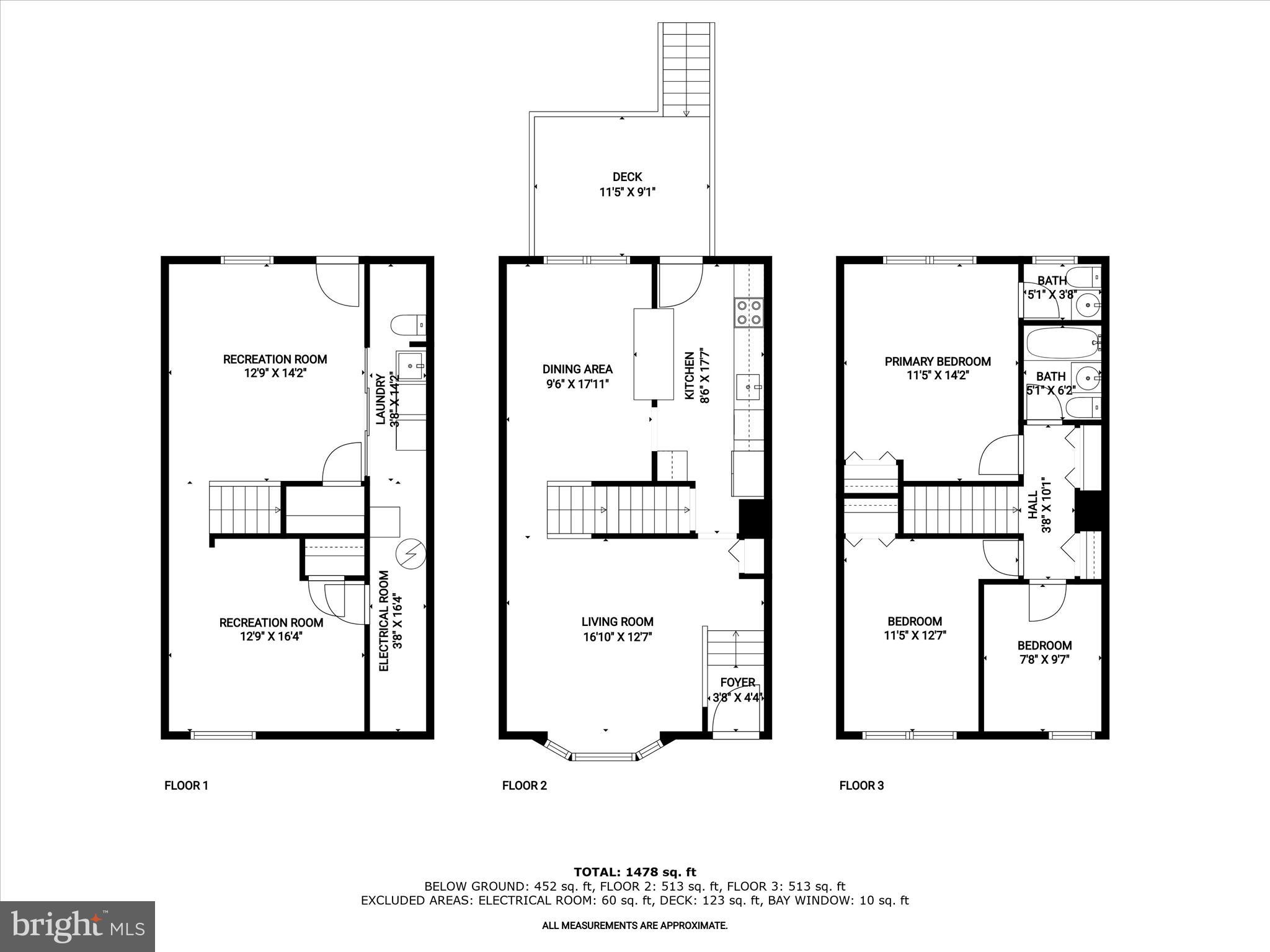 1026 Circle Drive Halethorpe, MD 21227 - Photo 37 of 37 a picture of a floor plan