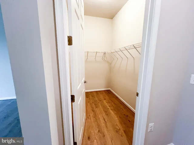 a view of walk in closet