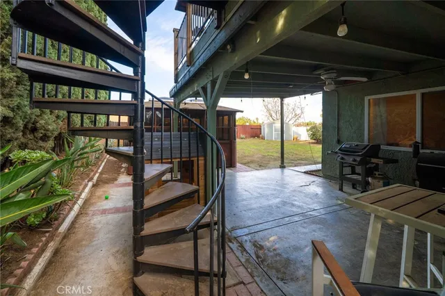 a view of outdoor seating