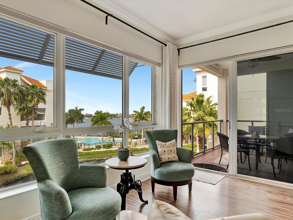 1022 Bellasol Way, Unit 5302 Apollo Beach, FL 33572 - Photo 17 of 43 a living room with furniture and a large window
