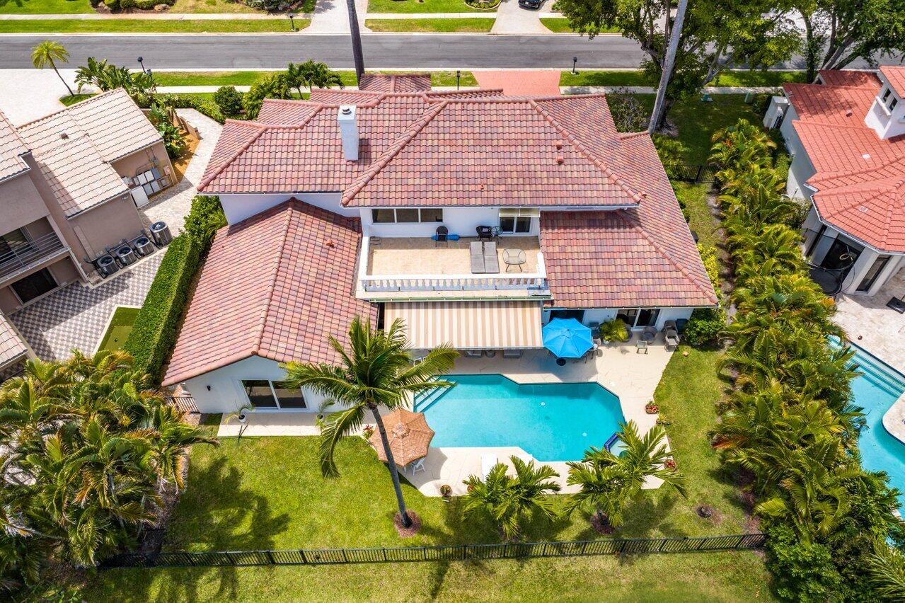 7939 Mandarin Drive Boca Raton, FL 33433 - Photo 5 of 51 Aerial view backyard