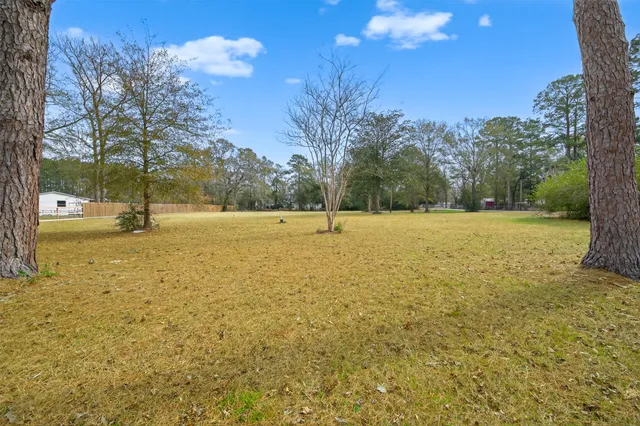 a view of an outdoor space with a lake view