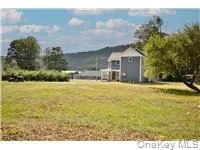a view of lake and mountain