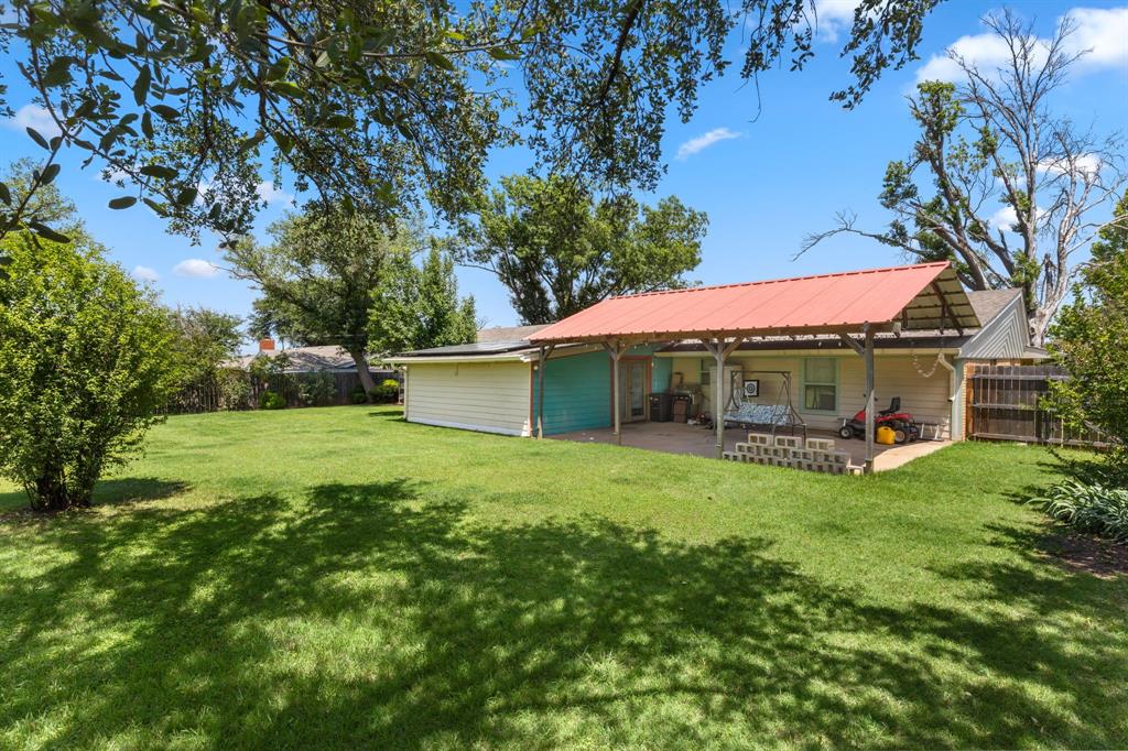 4504 Jennings Avenue Wichita Falls, TX 76310 - Photo 24 of 26 a view of house with backyard