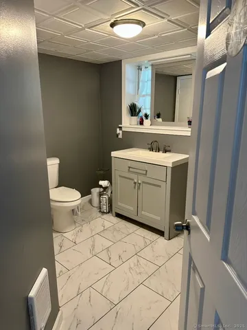 a utility room with a washer and dryer