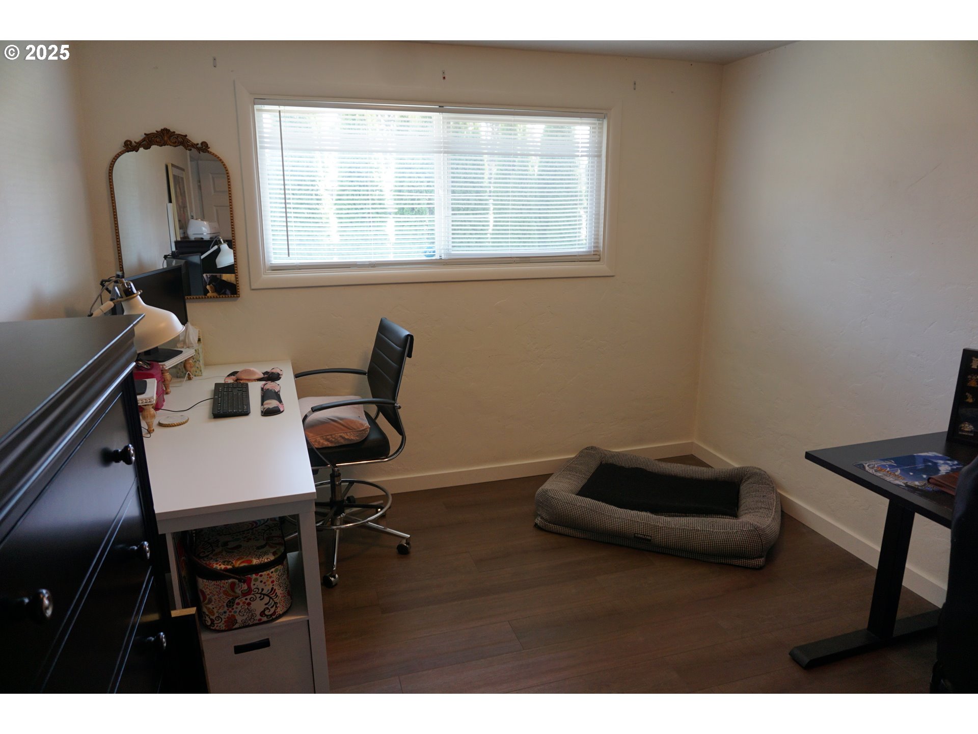 2130 Yolanda Avenue Springfield, OR 97477 - Photo 14 of 30 a view of a workspace with furniture and a window