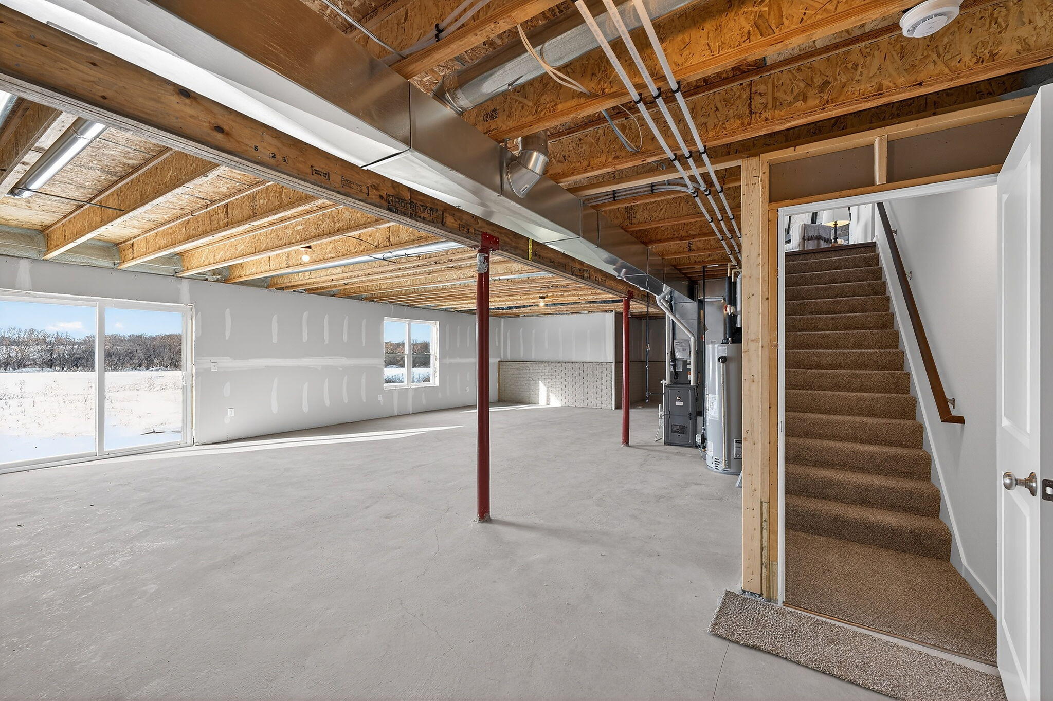 680 Stonefield Lane Whitewater, WI 53190 - Photo 23 of 28 Walk-out Exposure Basement
